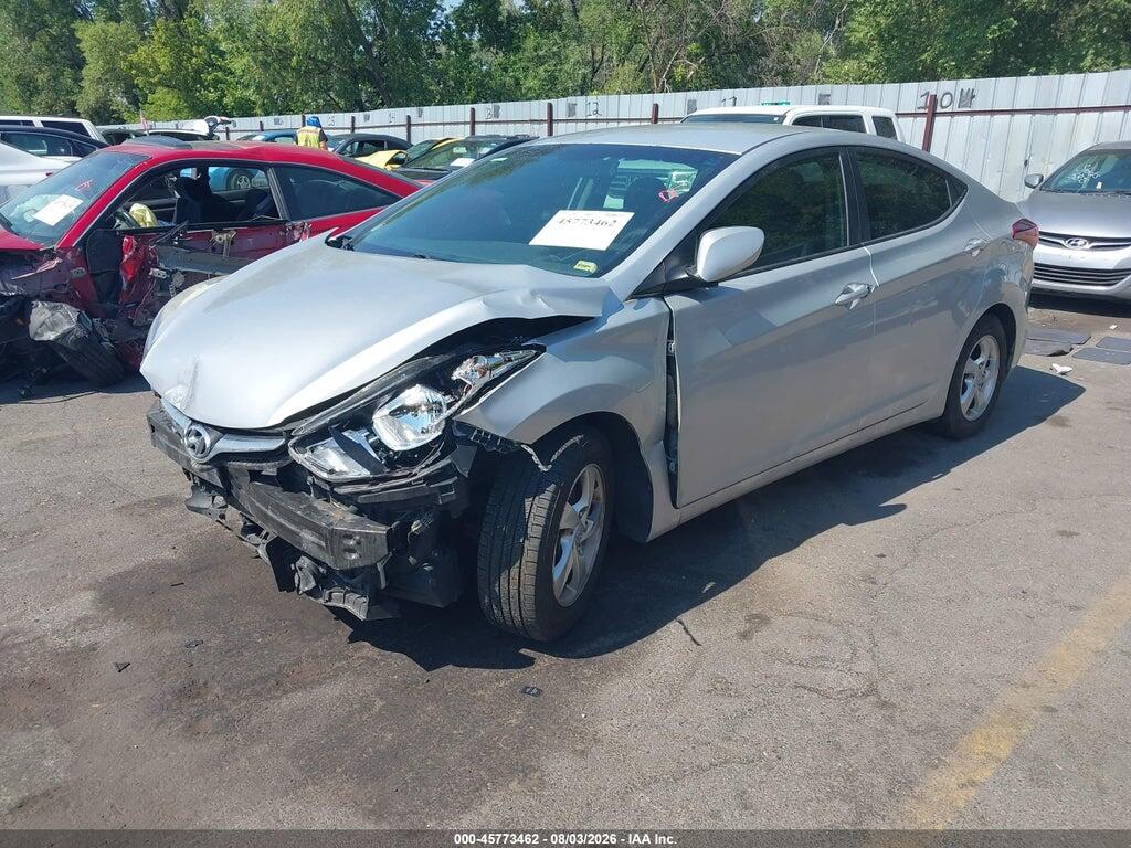 5NPDH4AEXFH570160 2015 HYUNDAI ELANTRA photo no. 2