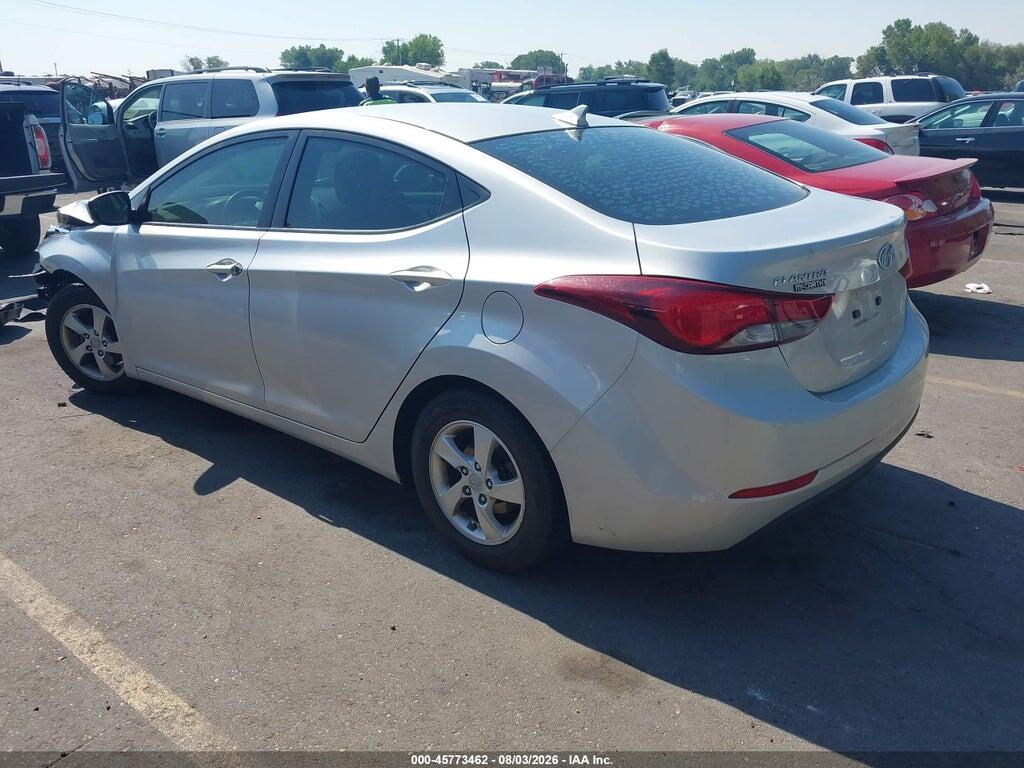 5NPDH4AEXFH570160 2015 HYUNDAI ELANTRA photo no. 3