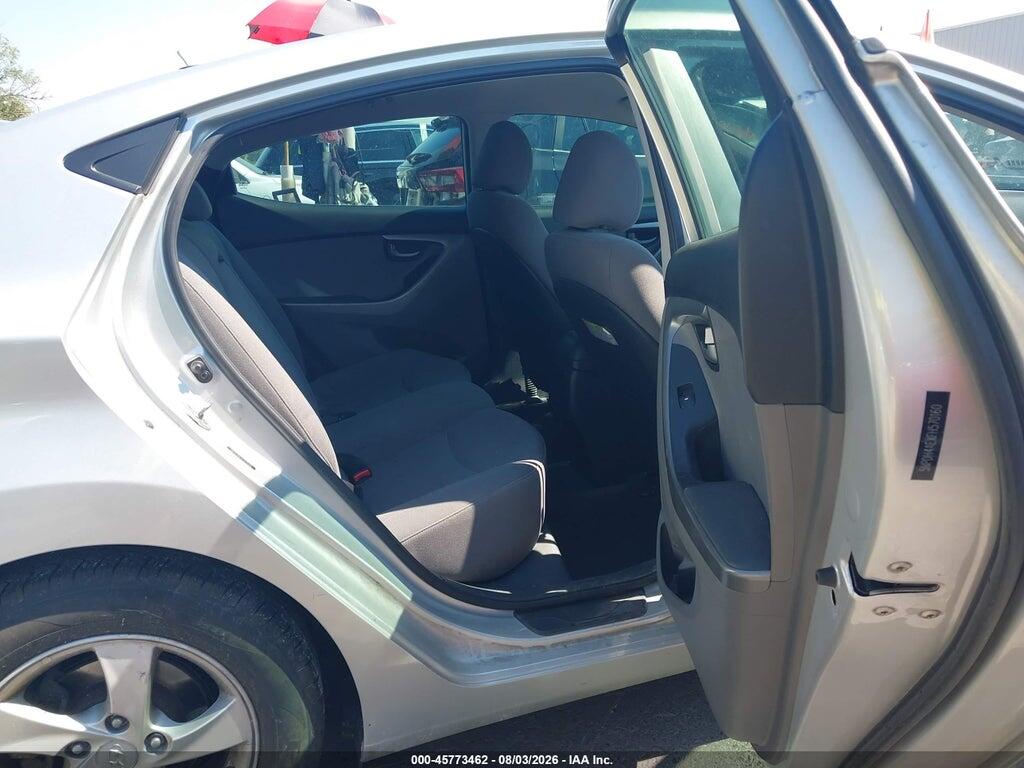5NPDH4AEXFH570160 2015 HYUNDAI ELANTRA photo no. 8