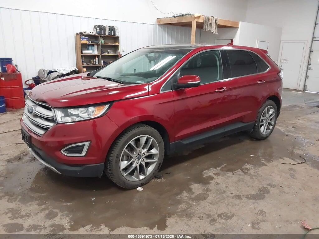 2FMTK4K93FBC07401 2015 FORD EDGE photo no. 2