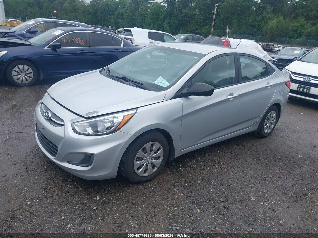 KMHCT4AE3GU131010 2016 HYUNDAI ACCENT photo no. 2