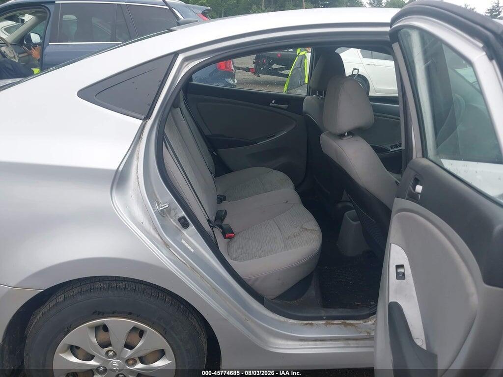 KMHCT4AE3GU131010 2016 HYUNDAI ACCENT photo no. 8