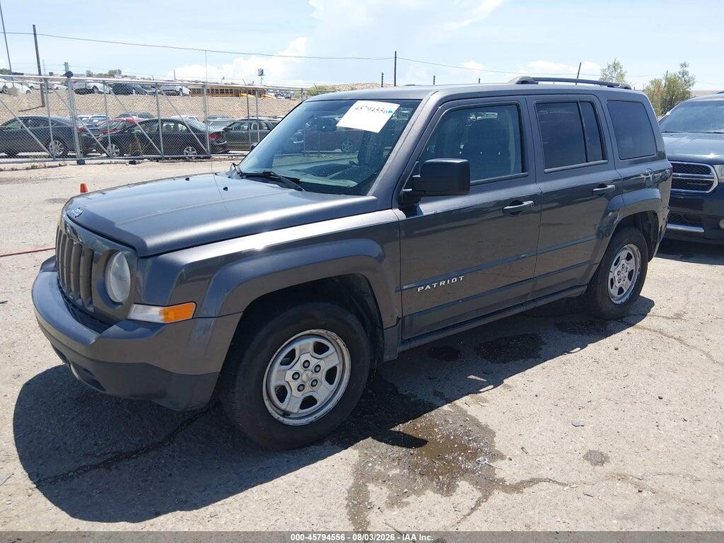 1C4NJPBB0GD612406 2016 JEEP PATRIOT photo no. 2