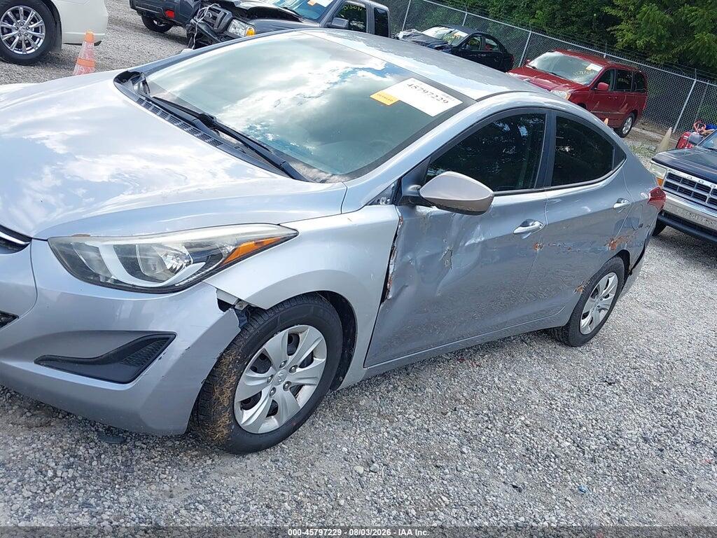 5NPDH4AE3GH705156 2016 HYUNDAI ELANTRA photo no. 12