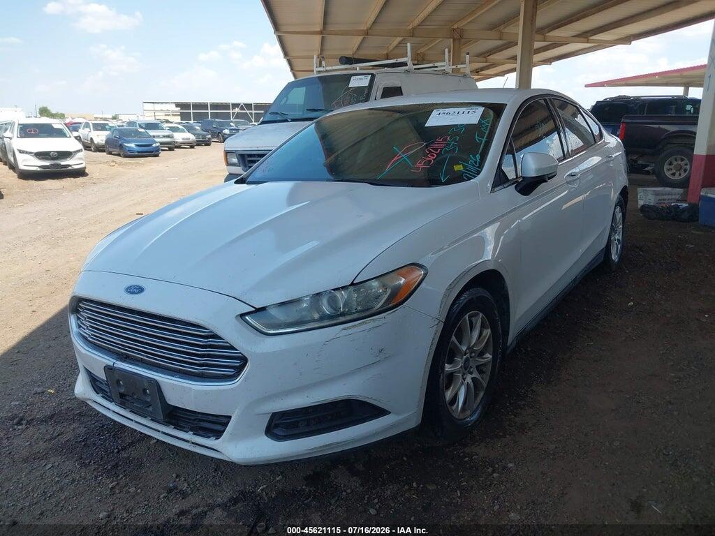 3FA6P0G72GR345300 2016 FORD FUSION photo no. 2