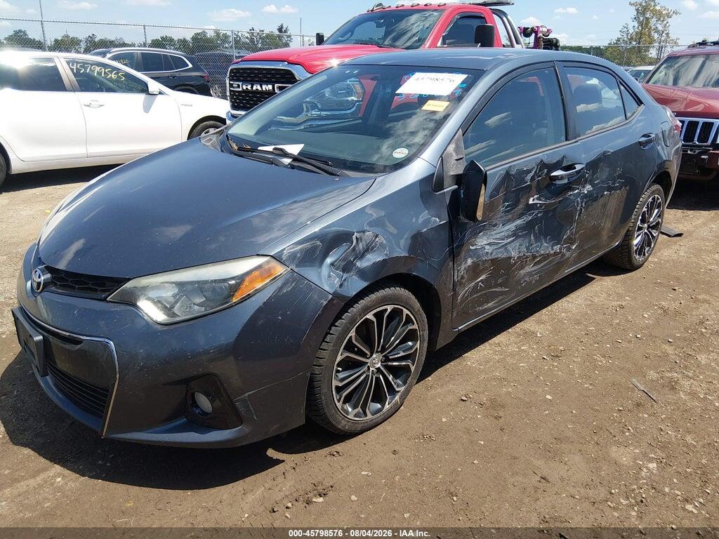 2T1BURHEXGC568239 2016 TOYOTA COROLLA photo no. 2