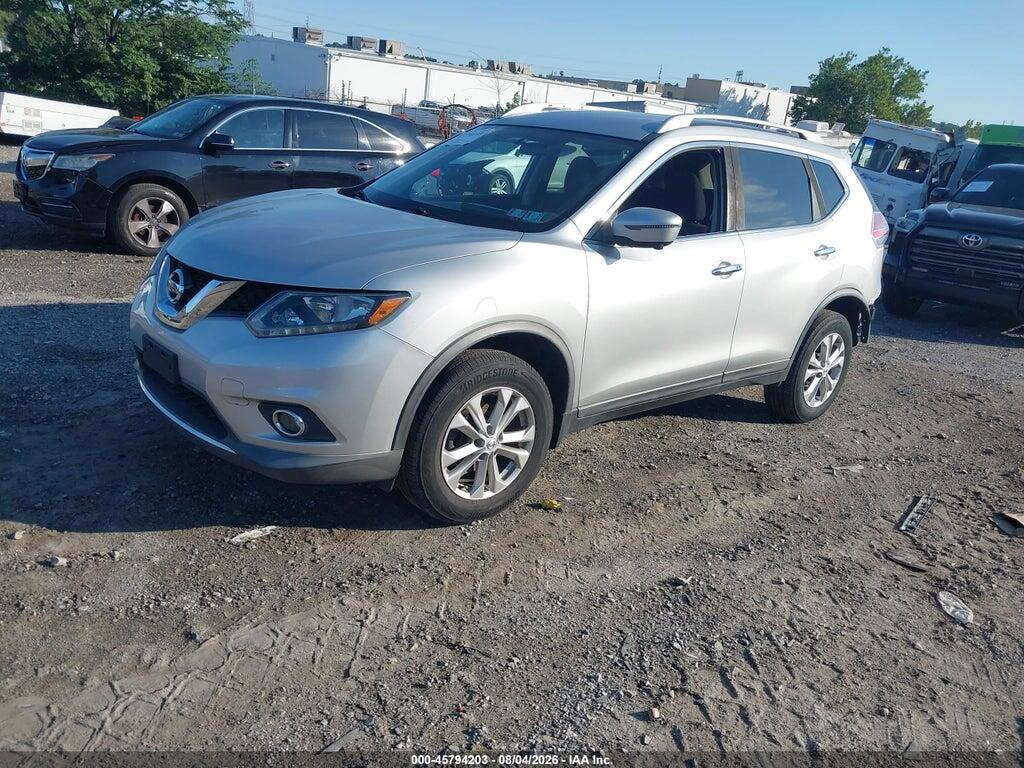KNMAT2MV8GP701366 2016 NISSAN ROGUE photo no. 2