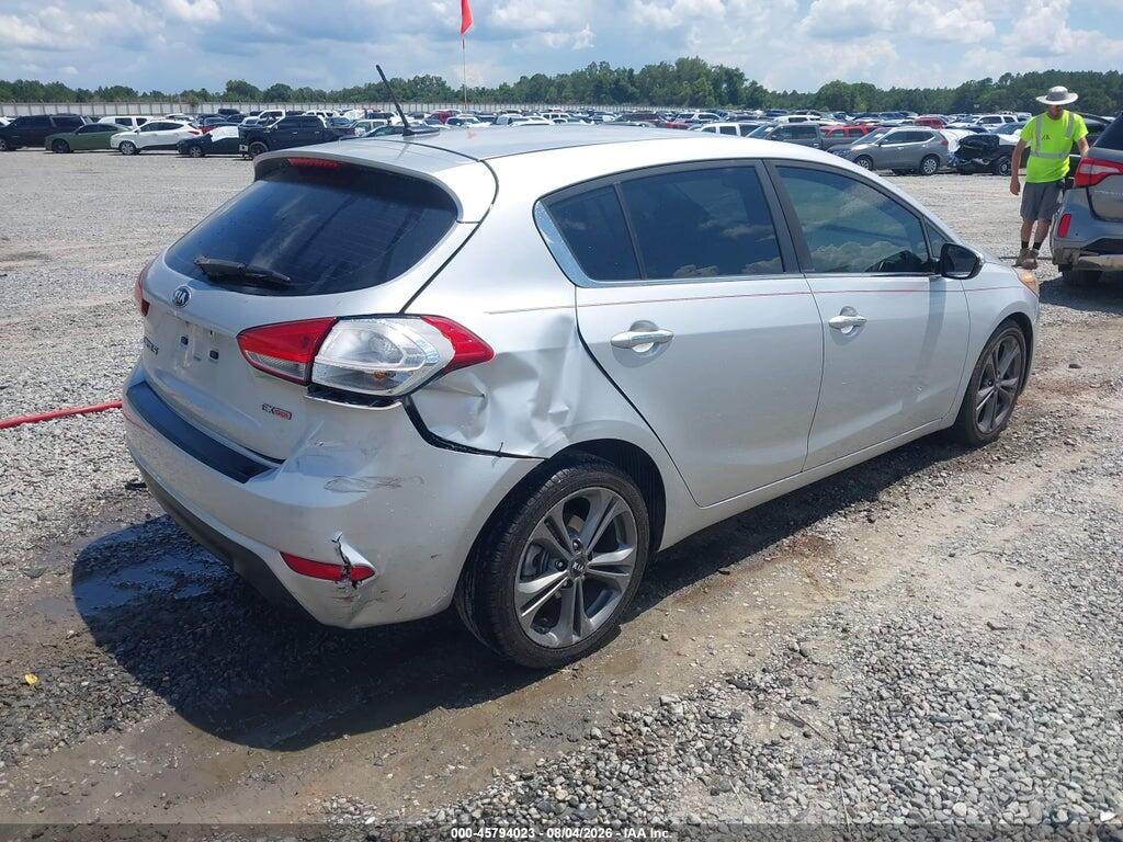 KNAFX5A82G5527779 2016 KIA FORTE photo no. 4
