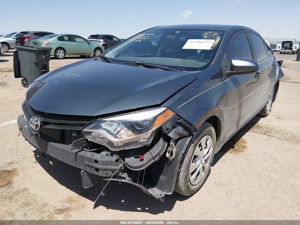 5YFBURHE5GP395634 2016 TOYOTA COROLLA photo no. 2