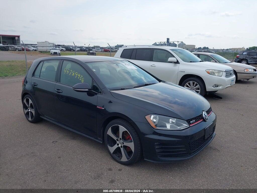3VW4T7AU4GM048883 2016 VOLKSWAGEN GOLF GTI photo no. 1