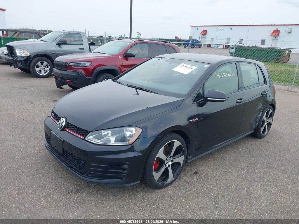 3VW4T7AU4GM048883 2016 VOLKSWAGEN GOLF GTI photo no. 2