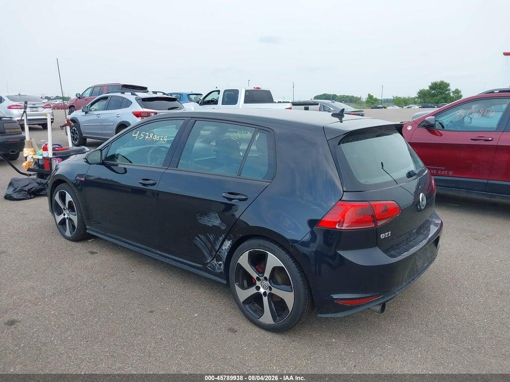 3VW4T7AU4GM048883 2016 VOLKSWAGEN GOLF GTI photo no. 3