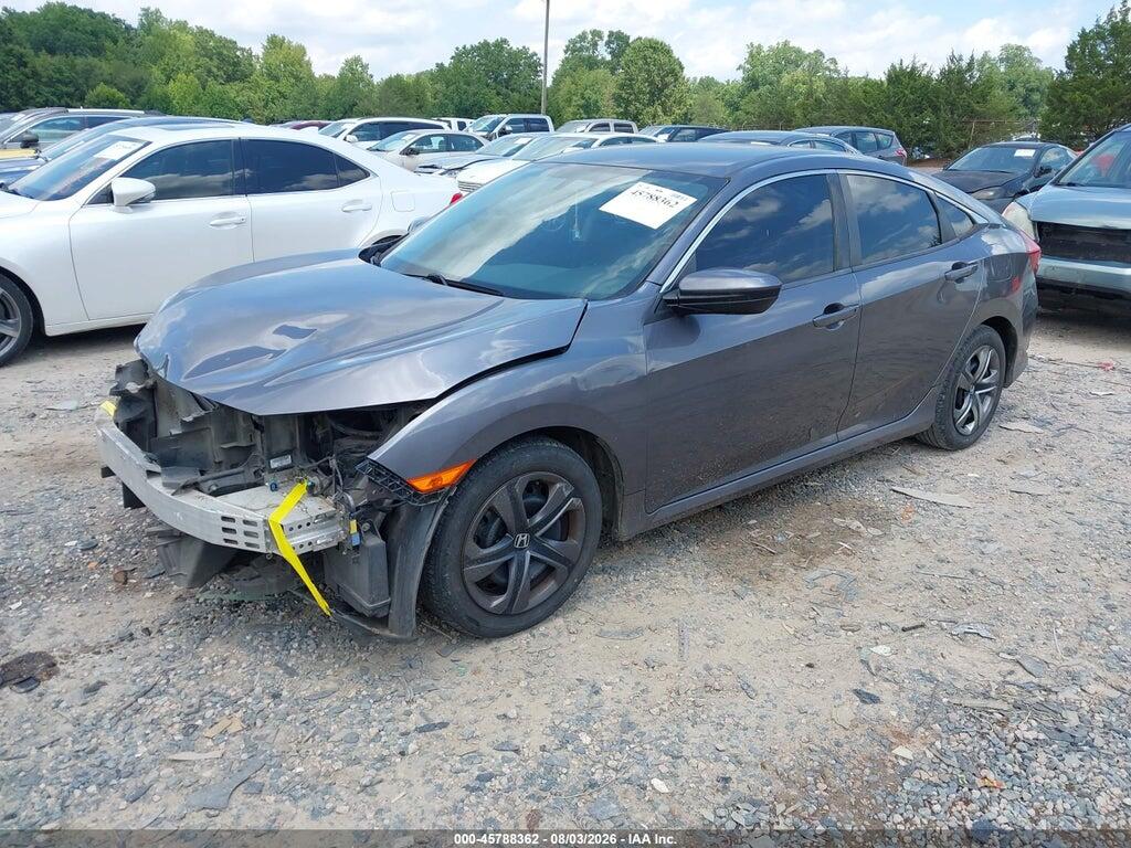 19XFC2F53GE000088 2016 HONDA CIVIC photo no. 2