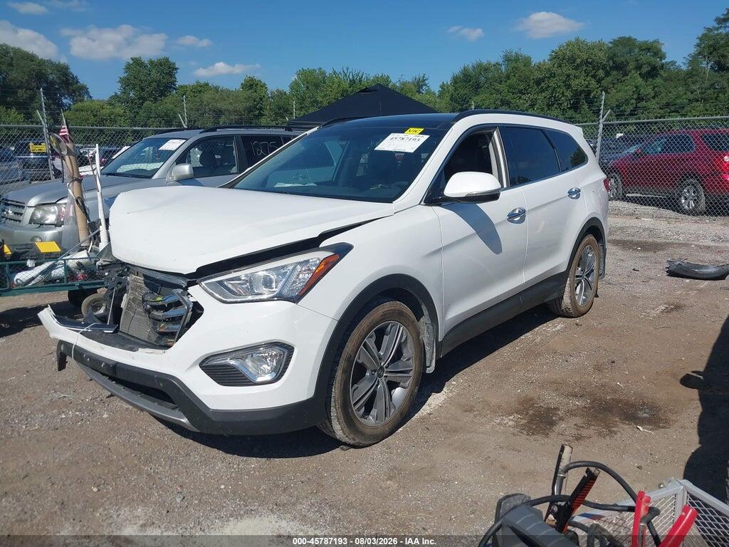 KM8SRDHF4GU138654 2016 HYUNDAI SANTA FE photo no. 2