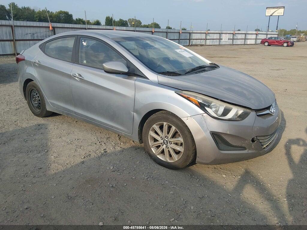 5NPDH4AE2GH731022 2016 HYUNDAI ELANTRA photo no. 1