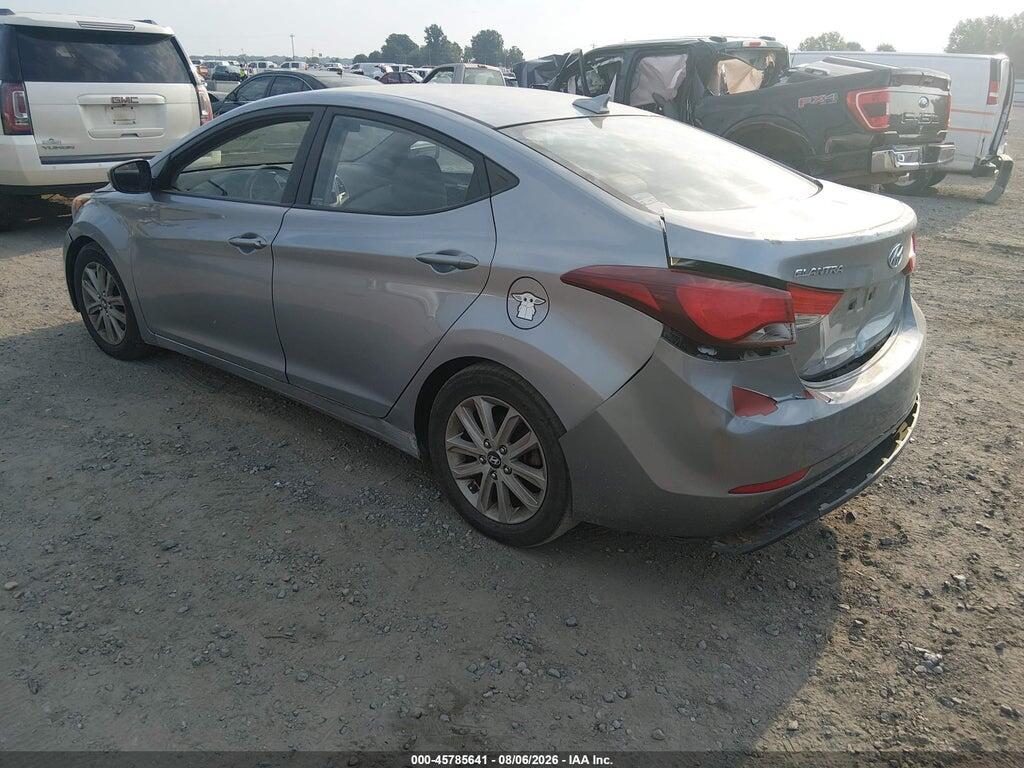 5NPDH4AE2GH731022 2016 HYUNDAI ELANTRA photo no. 3