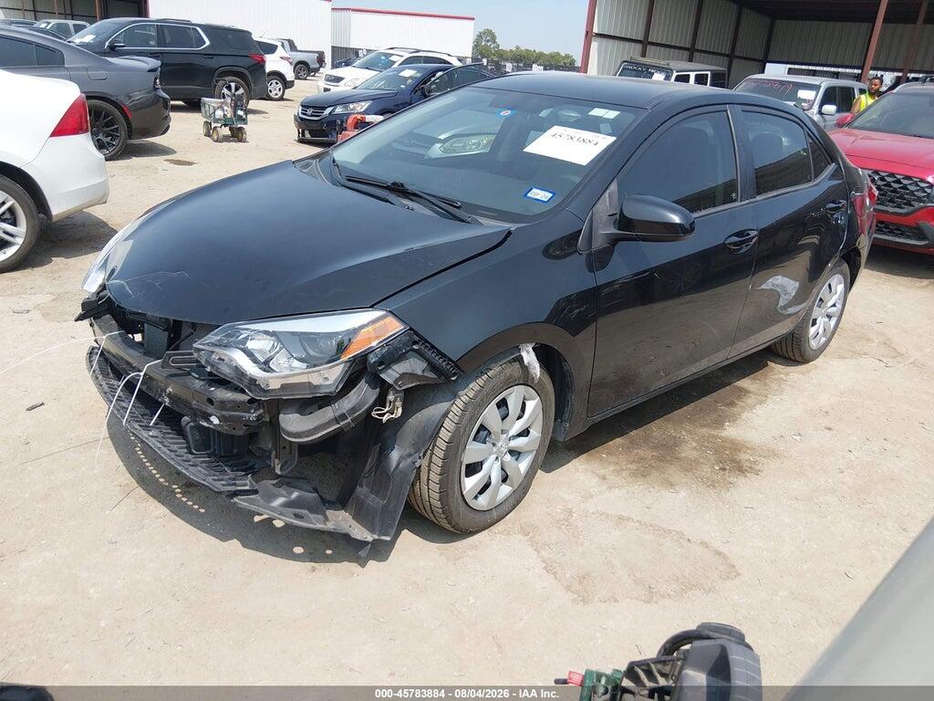 5YFBURHE2GP563889 2016 TOYOTA COROLLA photo no. 2