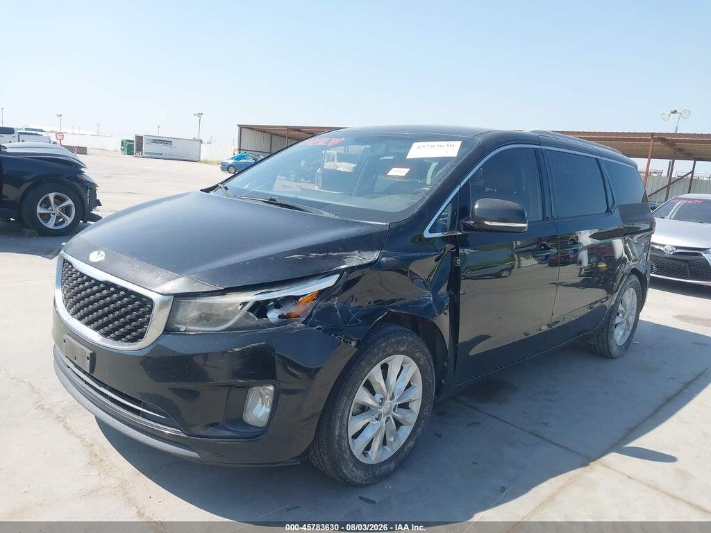 KNDMC5C10G6146965 2016 KIA SEDONA photo no. 2