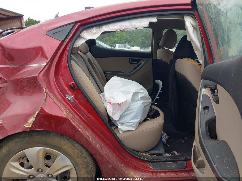 5NPDH4AE3GH781475 2016 HYUNDAI ELANTRA photo no. 8
