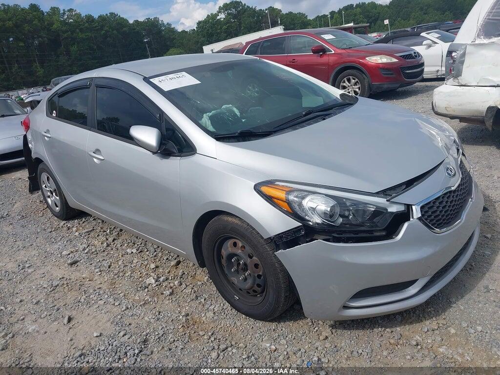 KNAFX4A67G5538799 2016 KIA FORTE photo no. 1