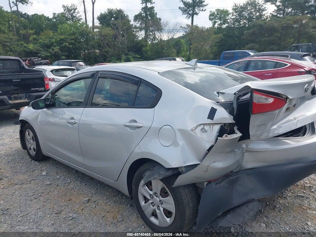 KNAFX4A67G5538799 2016 KIA FORTE photo no. 3