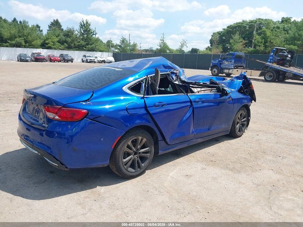 1C3CCCAB2GN165622 2016 CHRYSLER 200 photo no. 4