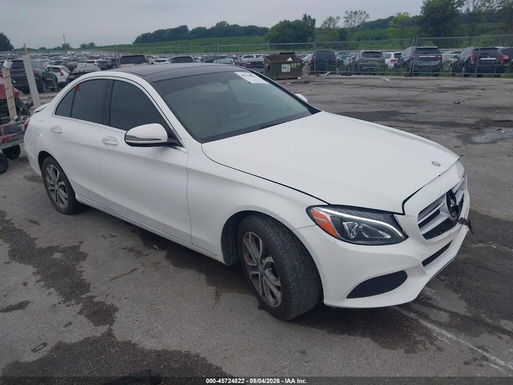 55SWF4KB7GU101433 2016 MERCEDES-BENZ C 300 photo no. 1