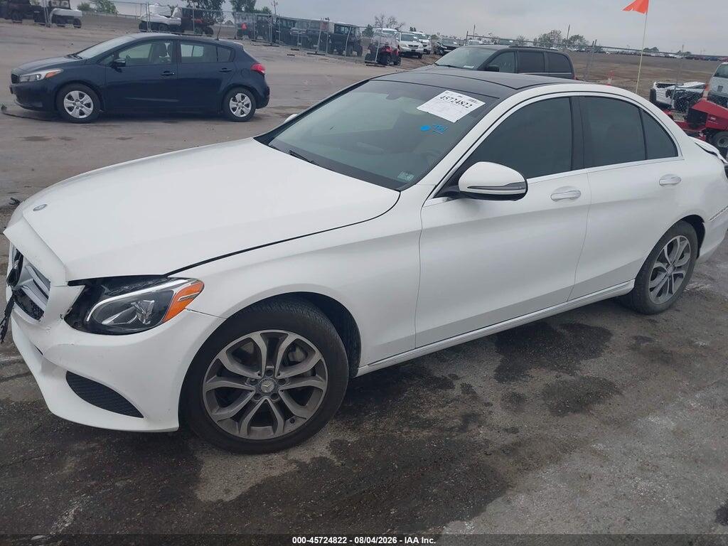 55SWF4KB7GU101433 2016 MERCEDES-BENZ C 300 photo no. 2
