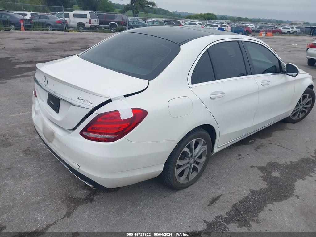 55SWF4KB7GU101433 2016 MERCEDES-BENZ C 300 photo no. 4