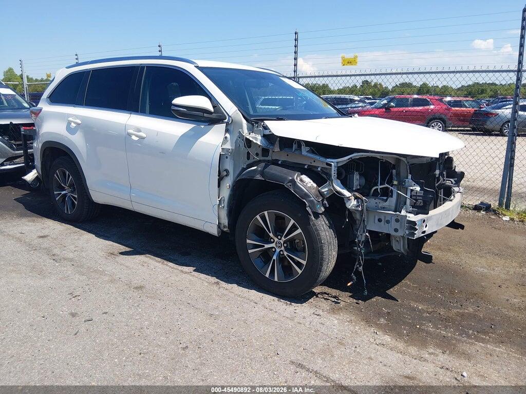 5TDKKRFH5GS135535 2016 TOYOTA HIGHLANDER photo no. 1