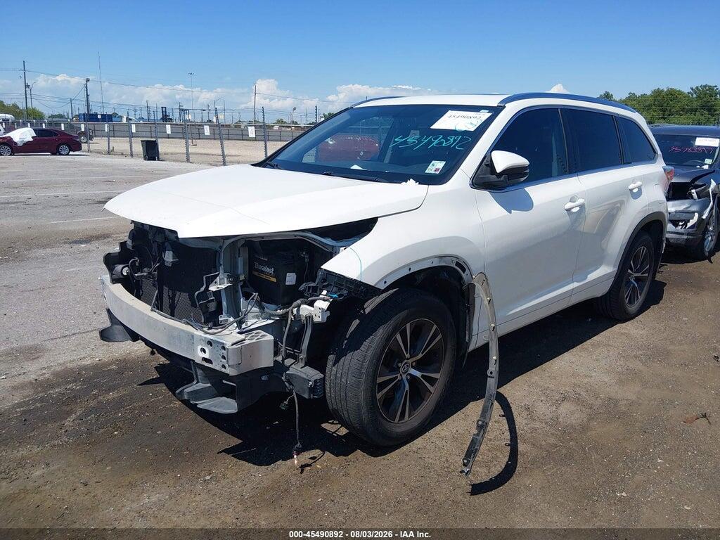 5TDKKRFH5GS135535 2016 TOYOTA HIGHLANDER photo no. 2