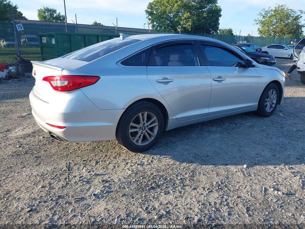 5NPE24AF4HH445317 2017 HYUNDAI SONATA photo no. 4