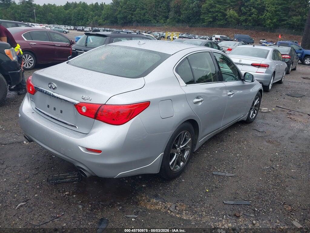 JN1EV7ARXHM837472 2017 INFINITI Q50 photo no. 4