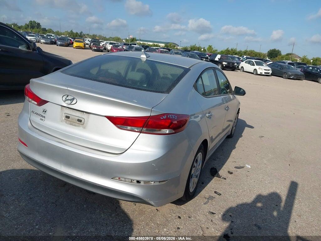 5NPD74LF3HH209607 2017 HYUNDAI ELANTRA photo no. 4