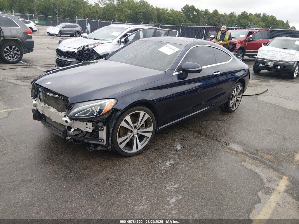 WDDWJ4JB2HF400672 2017 MERCEDES-BENZ C 300 photo no. 2