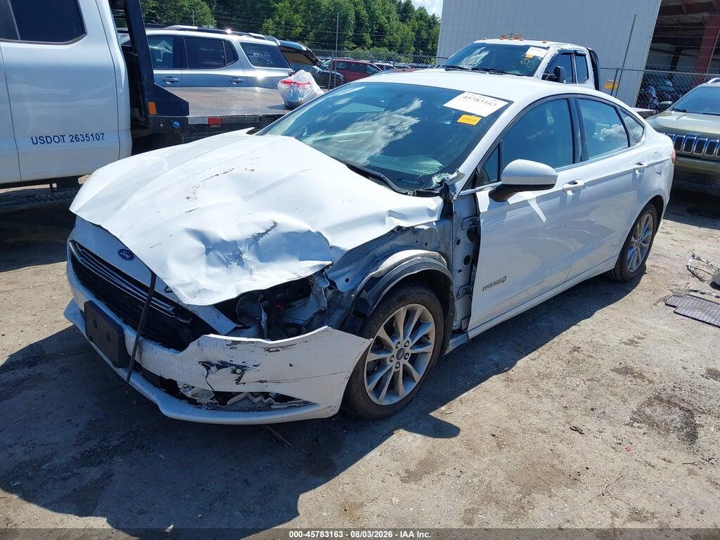 3FA6P0LU5HR386923 2017 FORD FUSION HYBRID photo no. 2