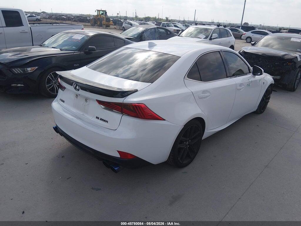 JTHBA1D23H5054235 2017 LEXUS IS 200T photo no. 4