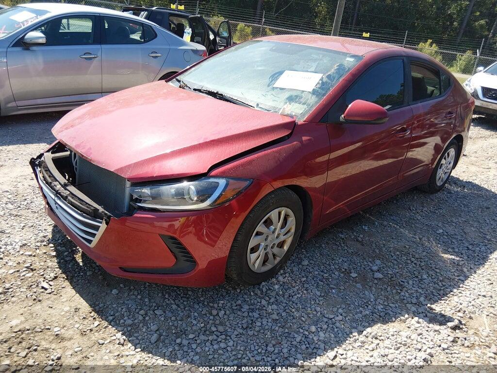 5NPD74LF6HH109632 2017 HYUNDAI ELANTRA photo no. 2
