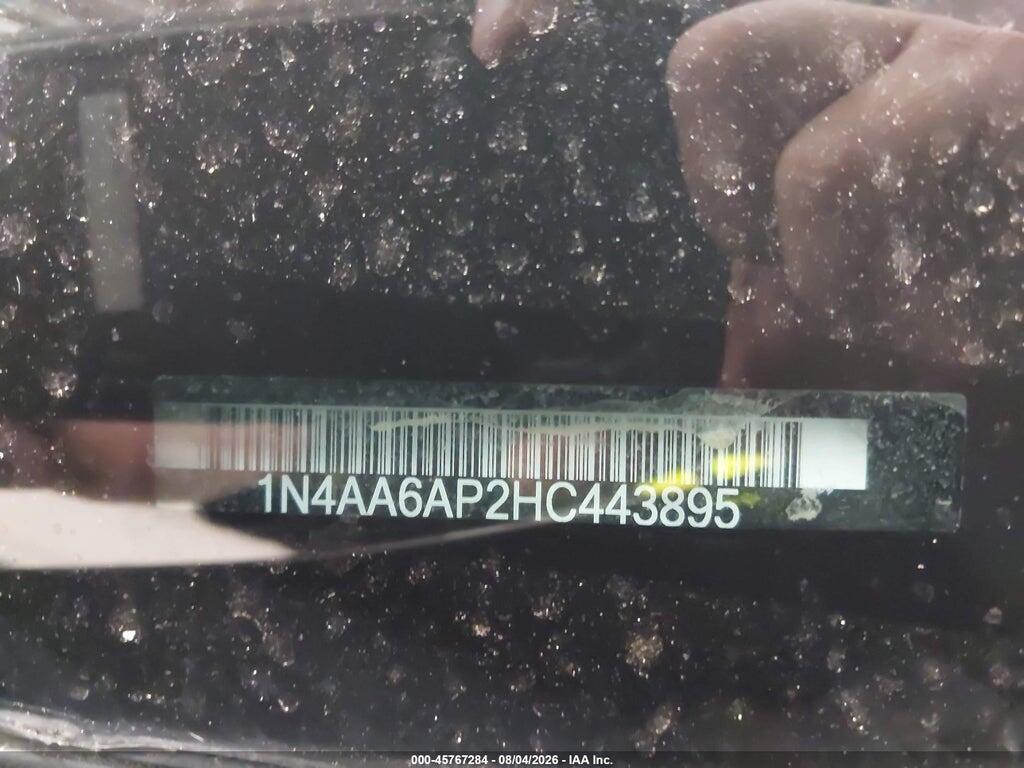 1N4AA6AP2HC443895 2017 NISSAN MAXIMA photo no. 9