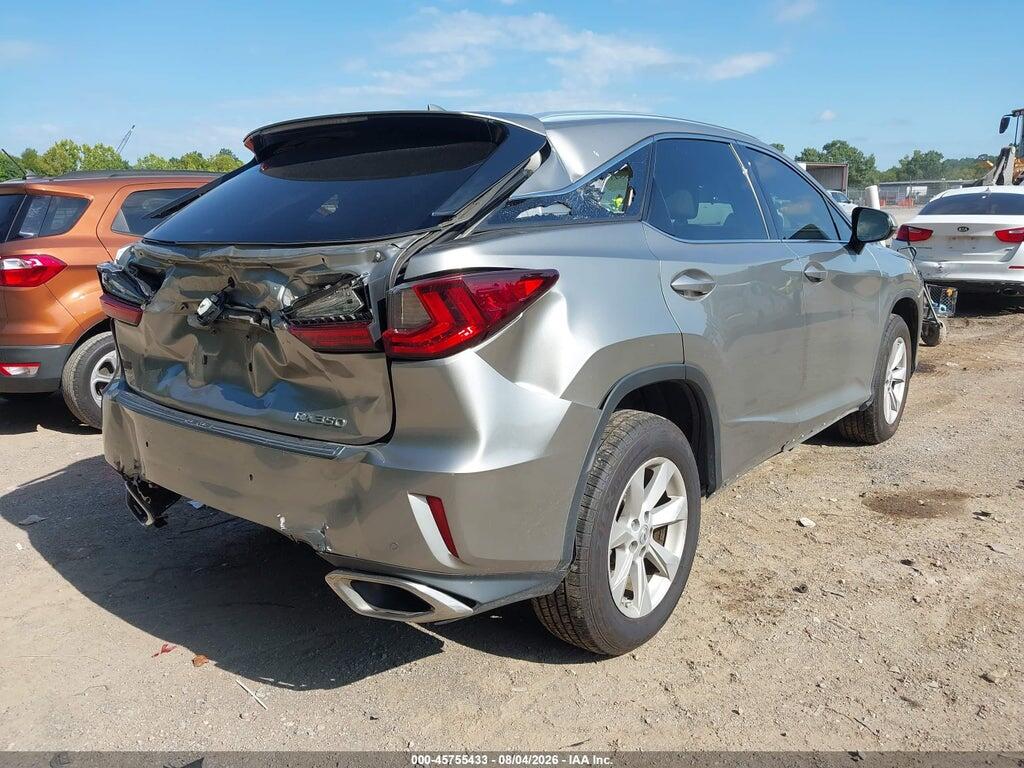 2T2BZMCA1HC073126 2017 LEXUS RX 350 photo no. 4