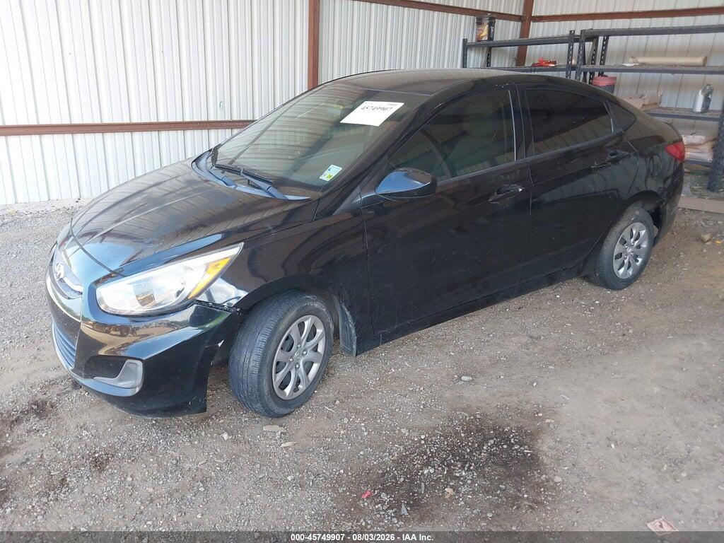 KMHCT4AE2HU355550 2017 HYUNDAI ACCENT photo no. 2