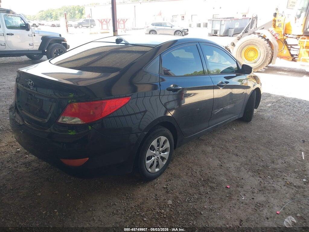 KMHCT4AE2HU355550 2017 HYUNDAI ACCENT photo no. 4