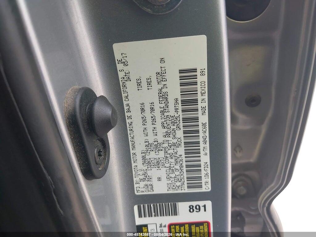 3TMAZ5CN3HM043674 2017 TOYOTA TACOMA photo no. 9