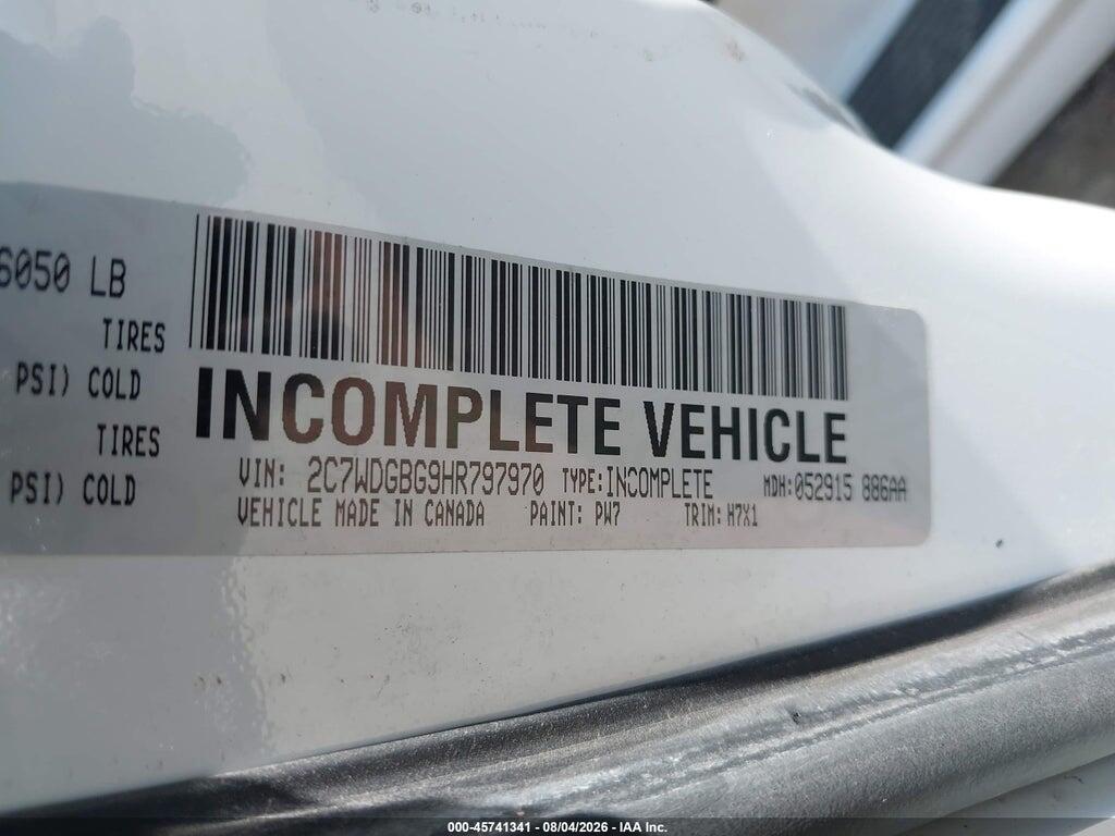 2C7WDGDG2HR797970 2017 DODGE GRAND CARAVAN photo no. 9