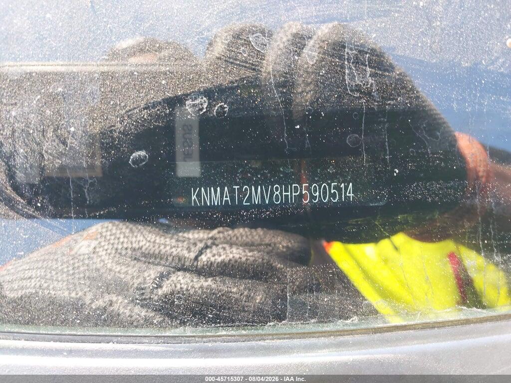 KNMAT2MV8HP590514 2017 NISSAN ROGUE photo no. 9