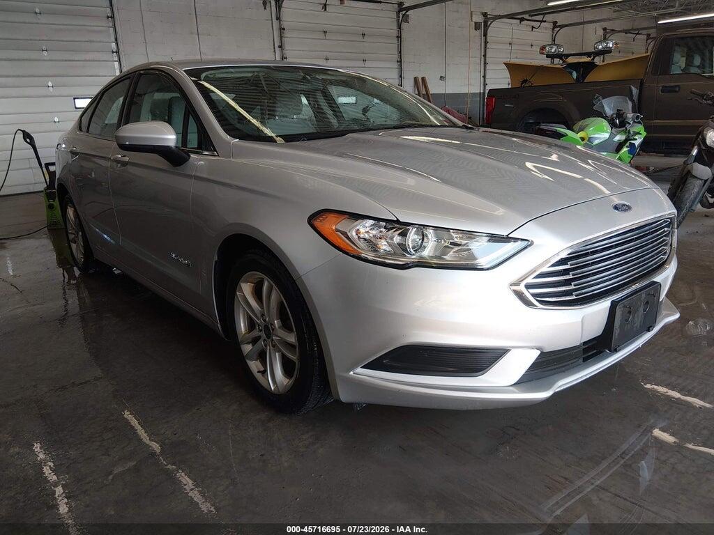 3FA6P0UU1JR122313 2018 FORD FUSION HYBRID photo no. 1