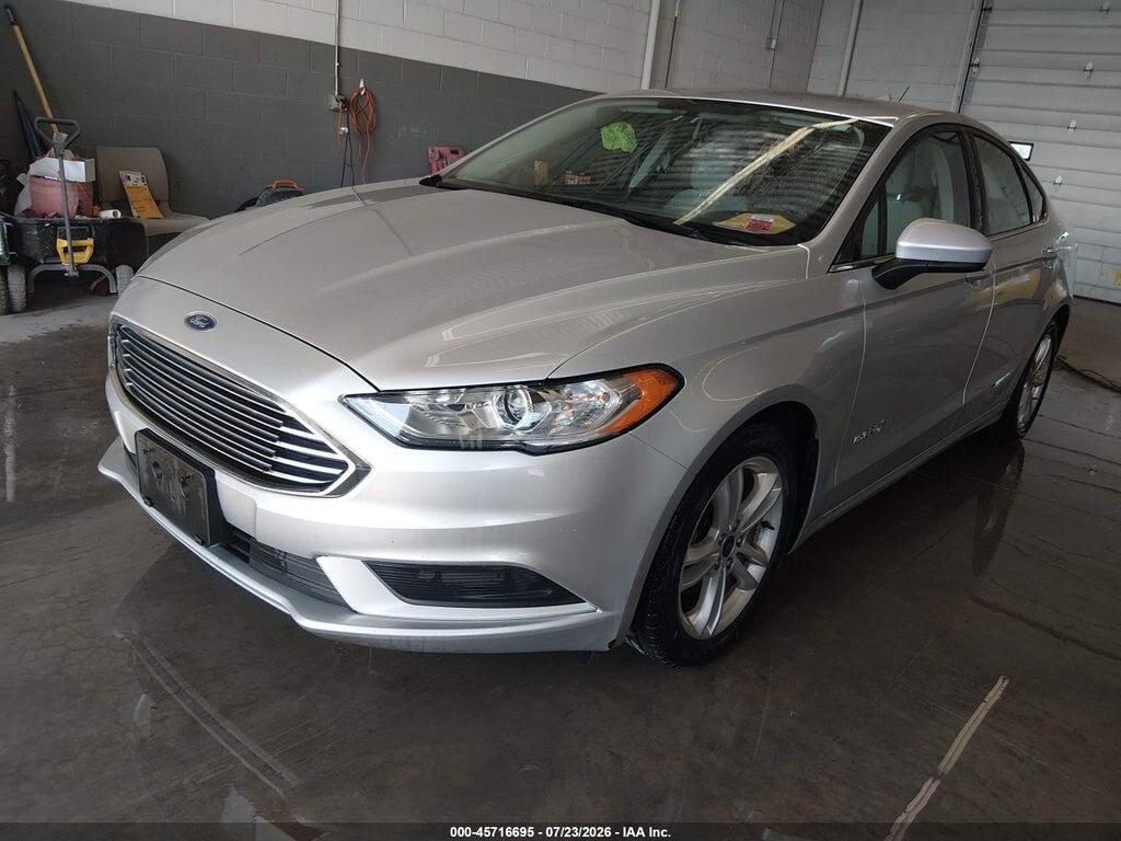 3FA6P0UU1JR122313 2018 FORD FUSION HYBRID photo no. 2
