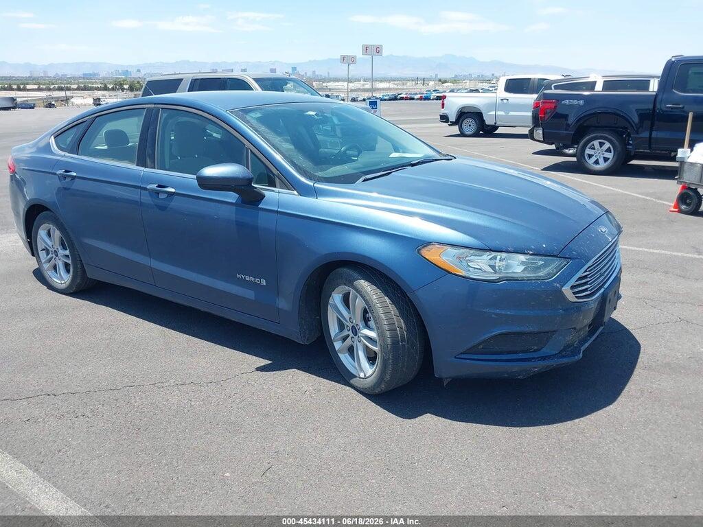 3FA6P0UU2JR235770 2018 FORD FUSION HYBRID photo no. 1