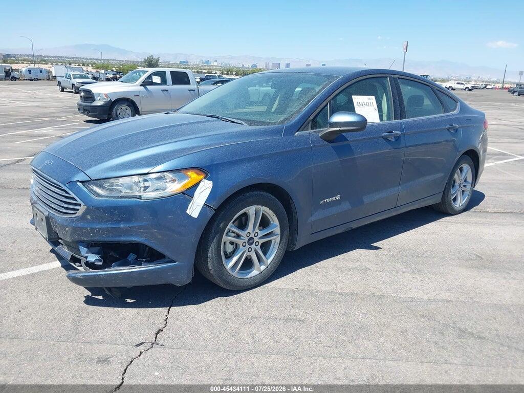 3FA6P0UU2JR235770 2018 FORD FUSION HYBRID photo no. 2