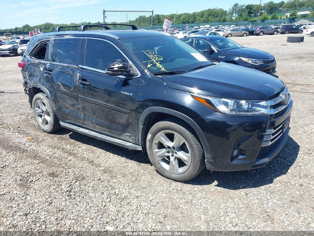 5TDDGRFHXJS047727 2018 TOYOTA HIGHLANDER HYBRID photo no. 1
